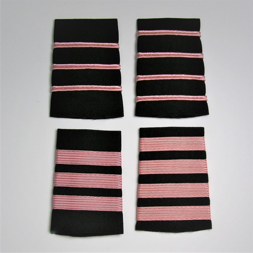 Pink Nylon Epaulettes