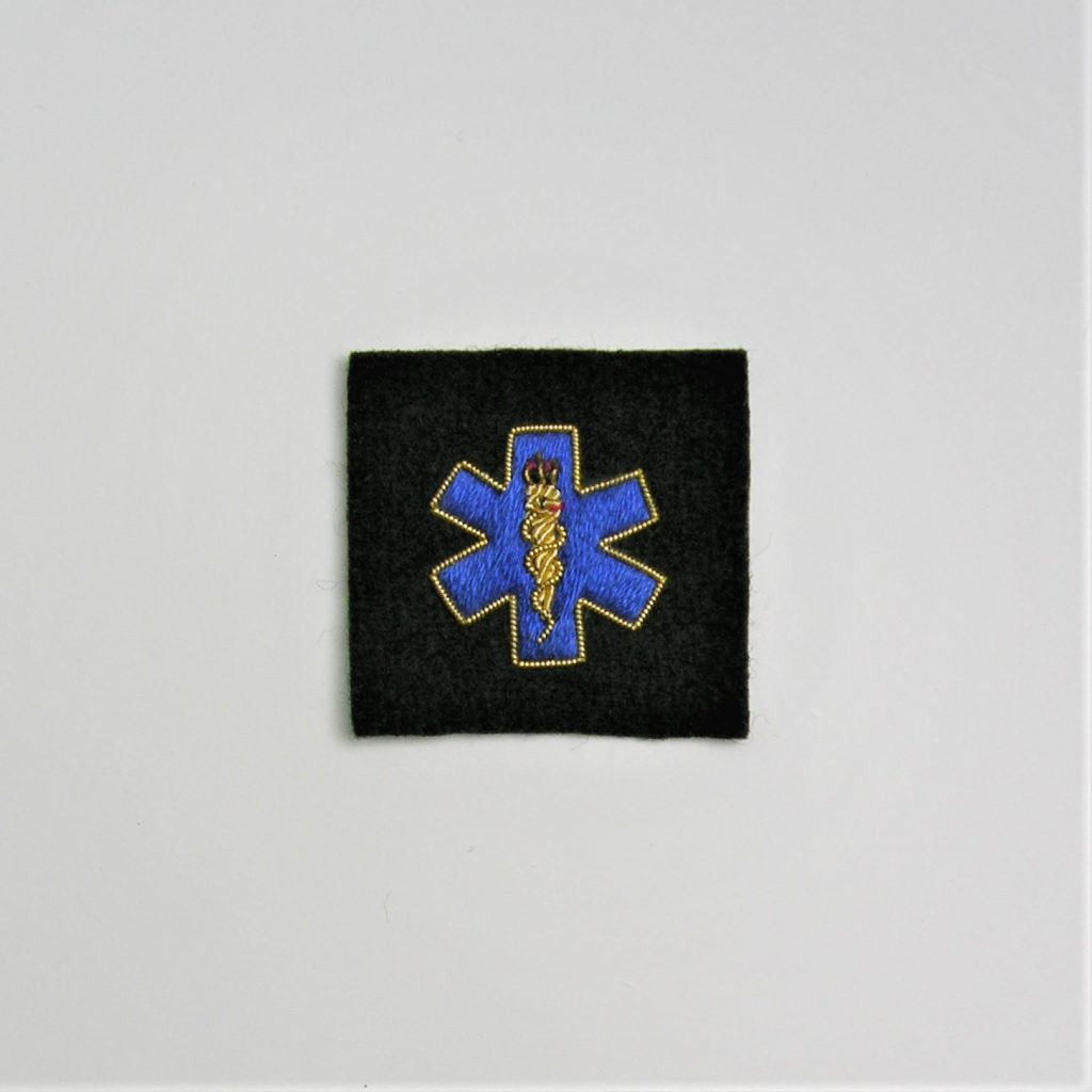 EMS/Star of Life Insignia - Hand Embroidered