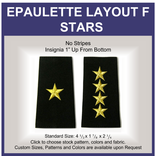 Star Epaulettes - Layout F