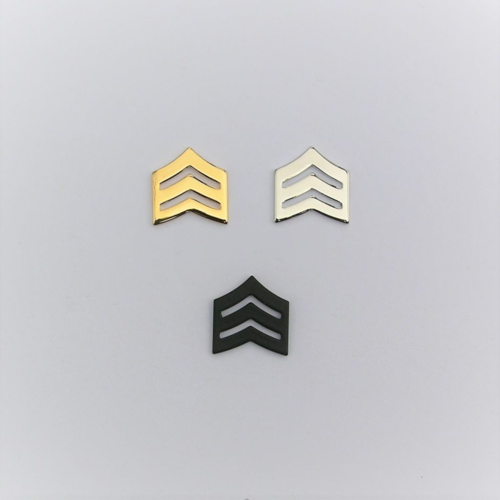 Sergeant - Police Style Collar Brass - Shop ELC