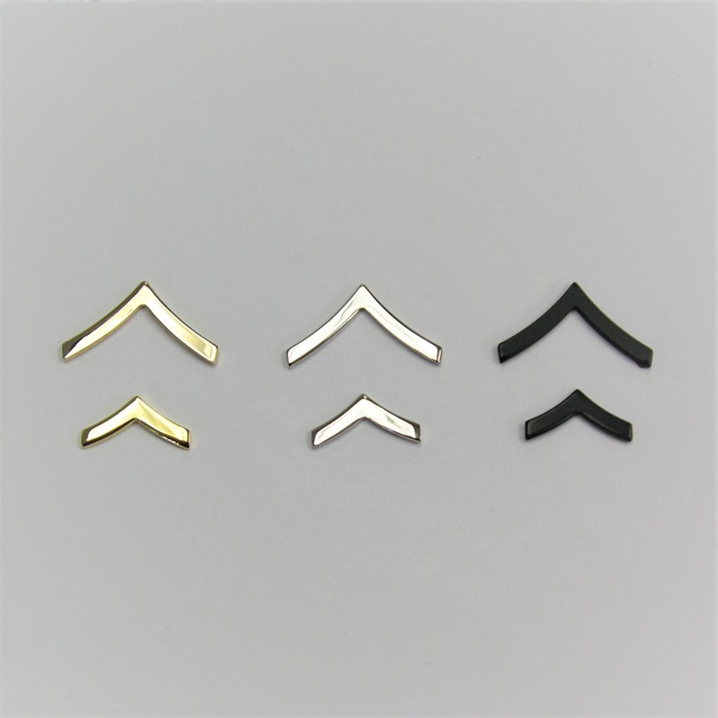 Private - Police Style Collar Brass