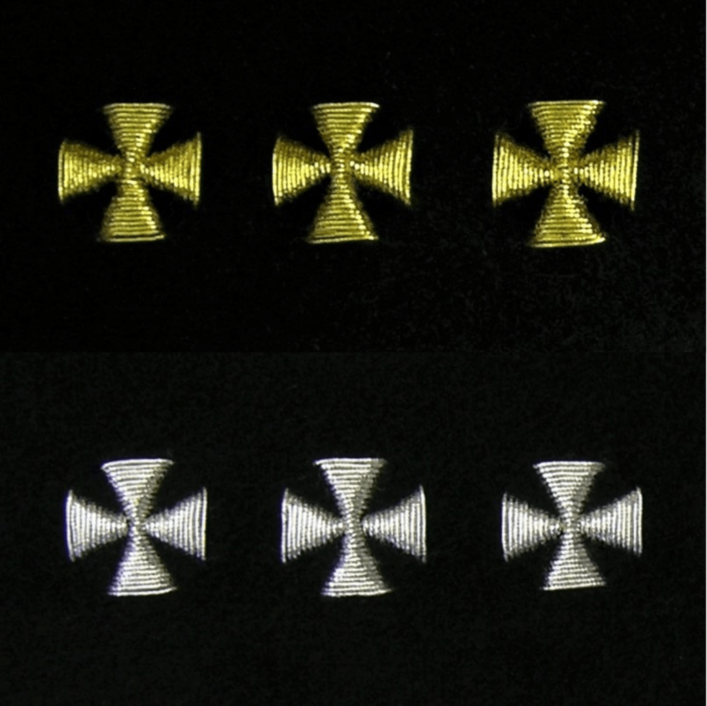 Small Maltese Cross 5/8"